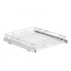 VEVOR Pull Out Cabinet Organizer 18.11"W x 20.98"D Steel Slide Out Drawers, for Kitchen Bathroom Pantry Home Organization, Chrome-Plated Finish, Heavy Duty Storage Sliding Shelves for Base Cabinets
