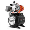 VEVOR 1.6 HP Shallow Well Pump with Pressure Tank, 120V 1320 GPH, Stainless Steel Irrigation Jet Pump with 5-Gal Tank, Automatic Water Booster System, 20/40 PSI Pressure Switch, for Home Garden Lawn