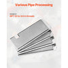 VEVOR Threading Machine Dies, 1/2"-3/4" NPT Pipe Dies(4 Packs), Right-Handed HSS Pipe Threading Dies, Fit VEVOR Split-Type Machines, RIDGID Universal Die Heads 504A, 711, 713, 811A, 815A, 816, 817, 842
