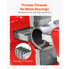 VEVOR Threading Machine Dies, 1/2"-3/4" NPT Pipe Dies(4 Packs), Right-Handed HSS Pipe Threading Dies, Fit VEVOR Split-Type Machines, RIDGID Universal Die Heads 504A, 711, 713, 811A, 815A, 816, 817, 842