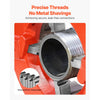VEVOR Threading Machine Dies, 1/2"-3/4" NPT Pipe Dies(4 Packs), Right-Handed HSS Pipe Threading Dies, Fit VEVOR Integrated Pipe Threading Machines