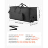 VEVOR Electronic Drum Kit Bag, 600D, Padded Drum Bag with Wheels, Large 36.2 x 16.5 x 16.1 in Interior, Lightweight Travel Case with Detachable Dividers, Multiple Pockets, for Electric Drums, Black