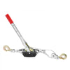 VEVOR Come Along Winch, 2 Ton (4,409 lbs) Pulling Capacity, 12 ft Steel Cable, 2 Hooks, Heavy Duty Ratchet Power Puller Tool with Dual Gears, Automotive Hoist Cable Puller Ideal for Vehicle Rescue