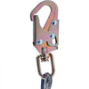 VEVOR Steel Core flipline, 1/2" x 12' Arborist Flipline, Flip Line for Tree Climbing with Alloy Steel Snap Hook, Aluminum Alloy Carabiner and Extra Tool Lanyard, for Arborist, Tree Climbers