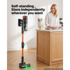 VEVOR Cordless Vacuum Cleaner 600W 50kPA Cordless Stick Vacuum Cleaner, For Home Hard Floor Carpet Pet Hair, 50-Min Runtime, Rechargeable, Lightweight Handheld, with LED Display, 4 Brush Heads