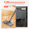 VEVOR Steam Cleaner, Multipurpose Powerful Steamer with 23 Accessories, Steamer Cleaing with Extra-Long Power Cord, 84.55 oz Tank and Portable Handle, for Grout, Tile, Floors, Appliances, Home & Car