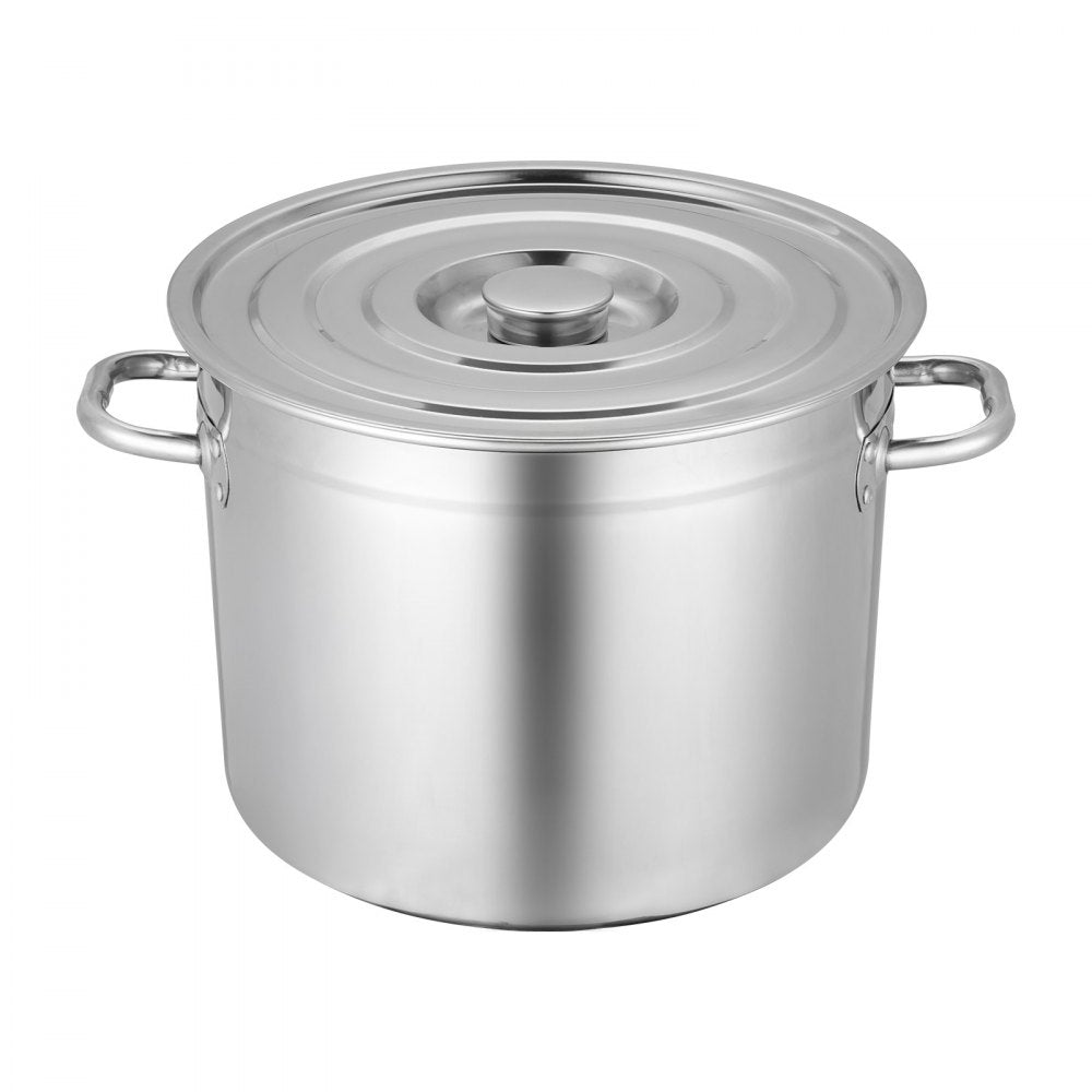 VEVOR Canning Supplies Starter Kit, 11 Pieces Stainless Steel Water Bath Canning Kit for Beginners, Canning Tools Set: Pot, Rack, Lid, Ladle, Funnel, Tongs, Jar Lifter, Wrench, Measuring Cup
