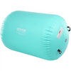 VEVOR Air Mat Tumble Track Air Spot, Round Inflatable Air Roller, Air Barrel Gymnastic Equipment with Electric Pump, Tumbling Backbend Trainer for Home Use/Gym/Yoga/Cheerleading/Park/Water, Mint Green