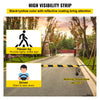 VEVOR Modular Rubber Traffic Speed Bump 2 Channel Cable Protector Ramp