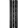 VEVOR Modular Rubber Traffic Speed Bump 2 Channel Cable Protector Ramp