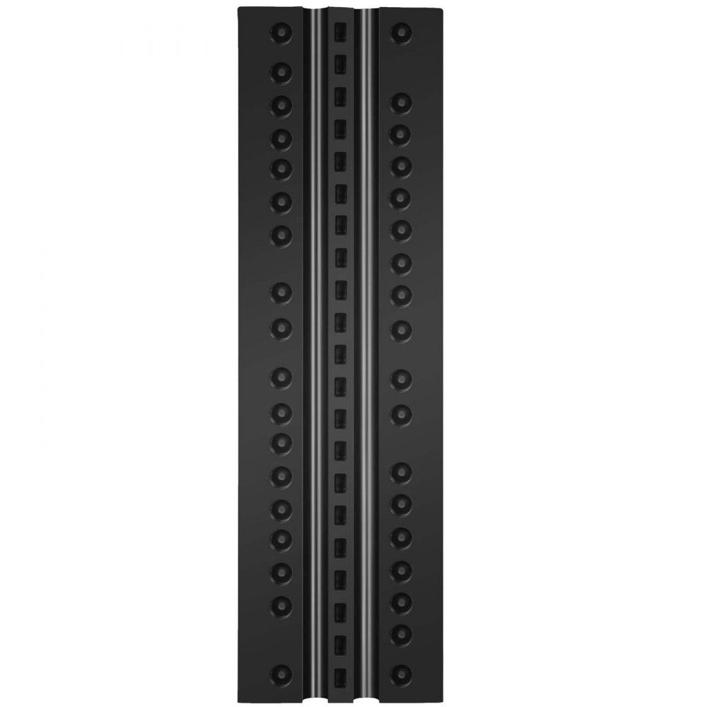 VEVOR Modular Rubber Traffic Speed Bump 2 Channel Cable Protector Ramp