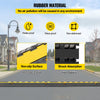 VEVOR 5-Set Rubber Cable Guard, Dual-Channel, Durable 66,000 lbs Capacity, Wire & Hose Protection Speed Bump for Driveways (2-Channel, 5 Sets-66,000 lbs)