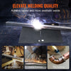 VEVOR Welding Blanket, 12" x 12" Carbon Fiber Heat Shield Welding Mat, Up To 1800°F Heat Resistant, Flame Protector Pad Plumbing Hole Propane Torch, Soldering Pad with Metal Grommets for Copper Pipe