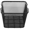 VEVOR Shopping Baskets with Handles, 12PCS, Black Metal Shopping Basket, Portable Wire Shopping Basket, Black Wire Mesh shopping Basket Set for Supermarkets, Retail Stores, Grocery Shopping, Black