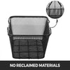 VEVOR Shopping Baskets with Handles, 12PCS, Black Metal Shopping Basket, Portable Wire Shopping Basket, Black Wire Mesh shopping Basket Set for Supermarkets, Retail Stores, Grocery Shopping, Black
