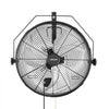 VEVOR Wall Mount Fan, 18 in Wall Mounted Hanging Fan with IP44-rated Protection, 3-Speed, Long Airflow Distance, Adjustable Rotation Angle, Powerful for Industry, Commercial, Garage, Workshop, 2 Pack