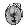 VEVOR Wall Mount Fan, 18 in Wall Mounted Hanging Fan with IP44-rated Protection, 3-Speed, Long Airflow Distance, Adjustable Rotation Angle, Powerful for Industry, Commercial, Garage, Workshop