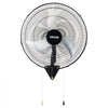 VEVOR Wall Mount Fan, 20 in Wall Mounted Hanging Fan Oscillating, 3-Speed, Long Airflow Distance, Adjustable Rotation Angle, Mechanical Powerful for Industry, Commercial, Garage, Workshop, Gym, 2 Pack