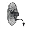 VEVOR Wall Mount Fan, 30 in Wall Mounted Hanging Fan with Oscillating & Mist, IP44-rated, 3-Speed, Powerful Air Reach, Mechanical Control, Long Airflow for Industry, Commercial, Garage, Workshop, Gym