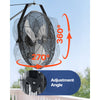 VEVOR 20 Inch Industrial Wall Mount Fan, High Velocity 4650 CFM Indoor Fan with 3 Speeds,  Powerful Motor Garage Wall Fan with Aluminum Blades for Workshop, Warehouse, Greenhouse, Commercial