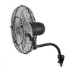 VEVOR Wall Mount Fan, 20 in Wall Mounted Hanging Fan with Oscillating & Mist, Remote, IP44-rated, 3-Speed, 18h Timer, Temperature Control, Powerful for Industry, Commercial, Garage, Workshop, Gym