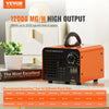VEVOR Ozone Generator, 12000mg/h Ozone Machine Remover, High Capacity Commercial/Industrial Ozone Generator Machine, Home Air Ionizers Deodorizer with 0-120 min Time Setting for Rooms, Cars, Pets
