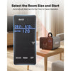 VEVOR Ozone Generator, 36000mg/h Commercial Ozone Machine, with 15s Delayed Start & Area-Based Timer & LCD Touchscreen Display, Industrial Deodorizer for Car, Smoke, Home Odors, Up to 3200 sq.ft