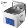 VEVOR Ultrasonic Cleaner 15L-Class Capacity Ultrasonic Parts Cleaner 40kHz, Digital Time and Temp Control, Stainless Steel Ultra Sonic Cleaning Machine with Cleaning Baskets, for Auto Parts, Glasses