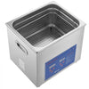 VEVOR Ultrasonic Cleaner 10L-Class Capacity Ultrasonic Parts Cleaner 40kHz, Digital Time and Temp Control, Stainless Steel Ultra Sonic Cleaning Machine with Cleaning Baskets, for Auto Parts, Glasses