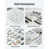 VEVOR Ultrasonic Cleaner 6L-Class Capacity Ultrasonic Parts Cleaner 40kHz, Digital Time and Temp Control, Stainless Steel Ultra Sonic Cleaning Machine with Cleaning Baskets, for Jewelry, Small Items