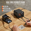 VEVOR Wood Burning Kit, 200~700°C Adjustable Temperature with Display, Dual Output Port with 2 Pyrography Pens, 23 Wire Nibs, 4 Wood Chip, 1 Pen Holder, 1 Screwdriver, 1 Knife, 1 Tweezers, 1 Sponge