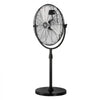 VEVOR Industrial Pedestal Fan, 20 Inch Standing Fan with 46.9 to 59.6 Inches Adjustable Height, Floor Fans with 3 Adjustable Speeds, High Power Fans for Warehouse,Garage,Commercial,Residential, Black