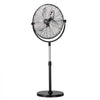 VEVOR Industrial Pedestal Fan, 20 Inch Standing Fan with 46.9 to 59.6 Inches Adjustable Height, Floor Fans with 3 Adjustable Speeds, High Power Fans for Warehouse,Garage,Commercial,Residential, Black