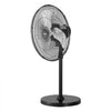 VEVOR Industrial Pedestal Fan, 20 Inch 90-Degree Oscillating Fan, Height Adjustable Standing Fans with 3 Adjustable Speeds, High Power Fans for Warehouse,Garage,Commercial, Black