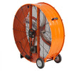 VEVOR Industrial Shop Fan, 42 Inch Floor Drum Fan, High Velocity 16100 CFM, Heavy Duty Aluminum Blades, 2 Speeds, with Handle, Ideal for Commercial, Garage, Warehouse, Basement, Workshop, Factory