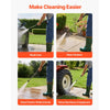 VEVOR Electric Pressure Washer Pump Kit, 1950 PSI, 3.2 GPM, Triplex Power Washer Pump with 5 HP Motor 240 V, Adjustable Water Pressure, for Washing Cars, Gardens, Exterior Walls, Deck, Machinery Equipment