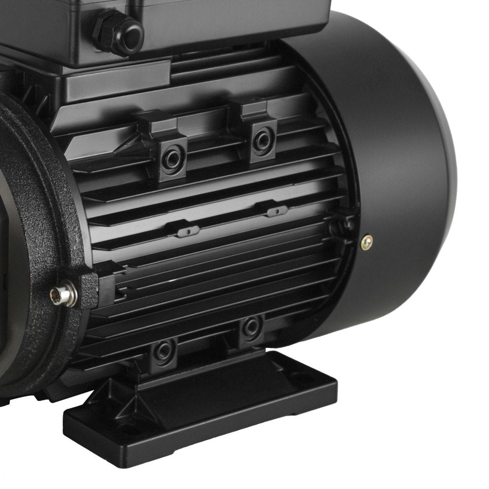 VEVOR Electric Pressure Washer Pump Kit, 1950 PSI, 3.2 GPM, Triplex Power Washer Pump with 5 HP Motor 240 V, Adjustable Water Pressure, for Washing Cars, Gardens, Exterior Walls, Deck, Machinery Equipment