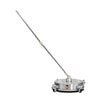 VEVOR 14" Pressure Washer Surface Cleaner, Stainless Steel Pressure Washer Attachments with 4 Wheels, 4000 Max PSI, 1/4 Quick Connector, 2 Spray Nozzles, 2 Extended Wands for Concrete, Patio, Deck