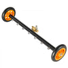 VEVOR 24" Pressure Washer Undercarriage Cleaner, Stainless Steel Surface Cleaner for Pressure Washer, 4000 Max PSI, Angle Adjustment Gear, 7 Spray Nozzles, 2 Extended Wands for Driveway, Patio, Deck