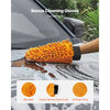 VEVOR 16" Pressure Washer Undercarriage Cleaner, Stainless Steel Surface Cleaner for Pressure Washer, 4000 Max PSI, Angle Adjustment Gear, 4 Spray Nozzles, 2 Extended Wands for Driveway, Patio, Deck