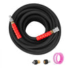 VEVOR Pressure Washer Hose, 100FT, Kink Free 3/8"-φ14.8 Male, 3/8"-φ15 Female For Most Brand Pressure Washers, 4.9'' Bending Radius, 4800 PSI Heavy Duty Power Washer Extension Replacement Hose