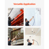 VEVOR Airless Paint Spray Gun and Hose Kit, 3600PSI High Pressure Paint Sprayer Hose Set with 5 Tips, 211, 315, 417, 517, 623, Swivel Joint Airless Spray Gun Kit with Filters, Hose and Extension Rods