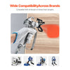VEVOR Airless Paint Spray Gun, 3600PSI High Pressure Airless Paint Sprayer Gun with 517 Tip, Swivel Joint Airless Spray Gun Kit with Filters, Cleaning Needle and Brush, for Airless Spraying Machine