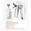 VEVOR Airless Paint Spray Gun, 3600PSI High Pressure Airless Paint Sprayer Gun with 517 Tip, Swivel Joint Airless Spray Gun Kit with Filters, Cleaning Needle and Brush, for Airless Spraying Machine