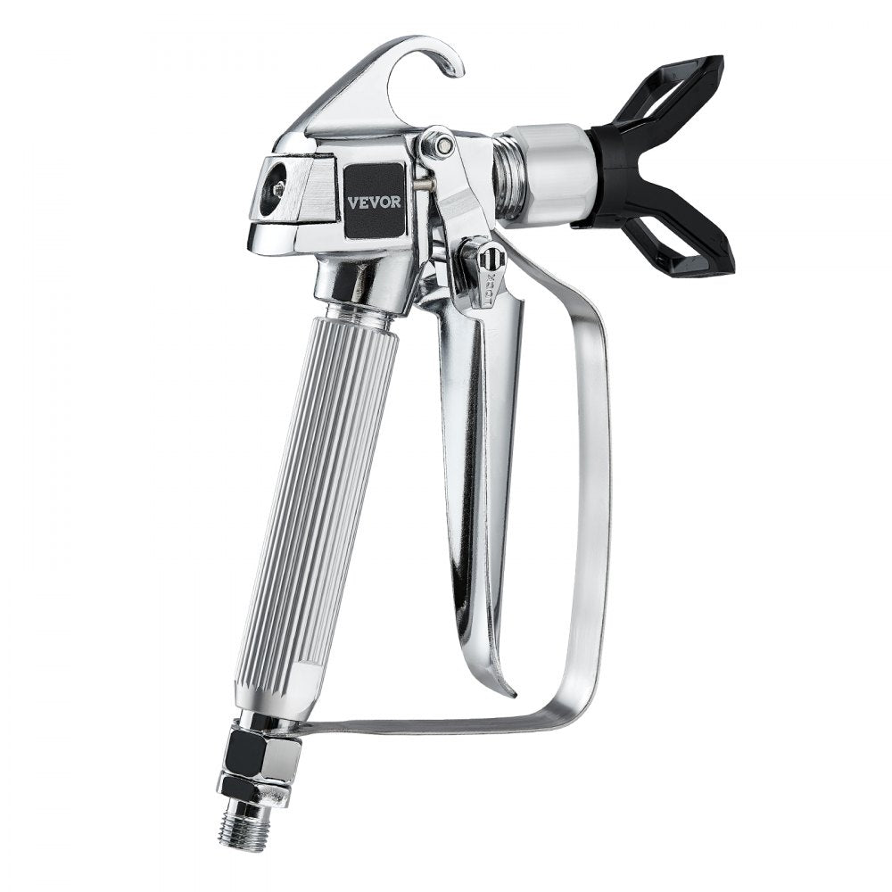 VEVOR Airless Paint Spray Gun, 3600PSI High Pressure Airless Paint Sprayer Gun with 517 Tip, Swivel Joint Airless Spray Gun Kit with Filters, Cleaning Needle and Brush, for Airless Spraying Machine