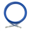VEVOR 25ft Airless Paint Sprayer Hose, 1/4 in Universal Airless Paint Spray Hose, 4350 PSI High Pressure Flexible Airless Sprayer Hose, Multi-Layer Reinforced Steel Wire Braid Hose for Paint Sprayer