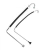 VEVOR Suction Hose Tube and Reflux Line Sets, Aluminum Alloy an Rubber Suction Hose and Reflux Line Set, Paint Sprayers Tool Part, Compatible with Multiple Airless Spraying/Line Painting Machine