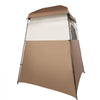 VEVOR Camping Shower Tent, 66" x 66" x 87" 1 Room Oversize Outdoor Portable Shelter, Privacy Tent with Detachable Top, Pockets, Hanging Rope and Clothesline, for Dressing, Changing, Toilet, Bathroom