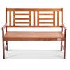 VEVOR Outdoor Bench, 48 inches Wood Garden Bench for Outdoors, Outdoor Garden Park Bench with Backrest and Armrests, 700 lbs Load Capacity Bench, Patio Bench for Garden, Park, Yard, Front Porch