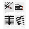VEVOR 53" x 19" x 5", Hitch Cargo Carrier, 500 lbs Capacity Hitch Cargo Carrier with Hitch Stabilizer & Ratchet Straps, Hitch Mount Cargo Carrier with Cargo Net with Hook, Fit for SUVs
